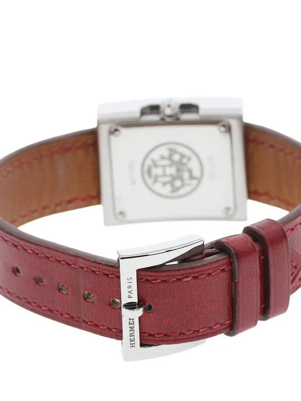 HERMES Belt watch BE1.110 white Dial Quartz Ladies Watch_965752